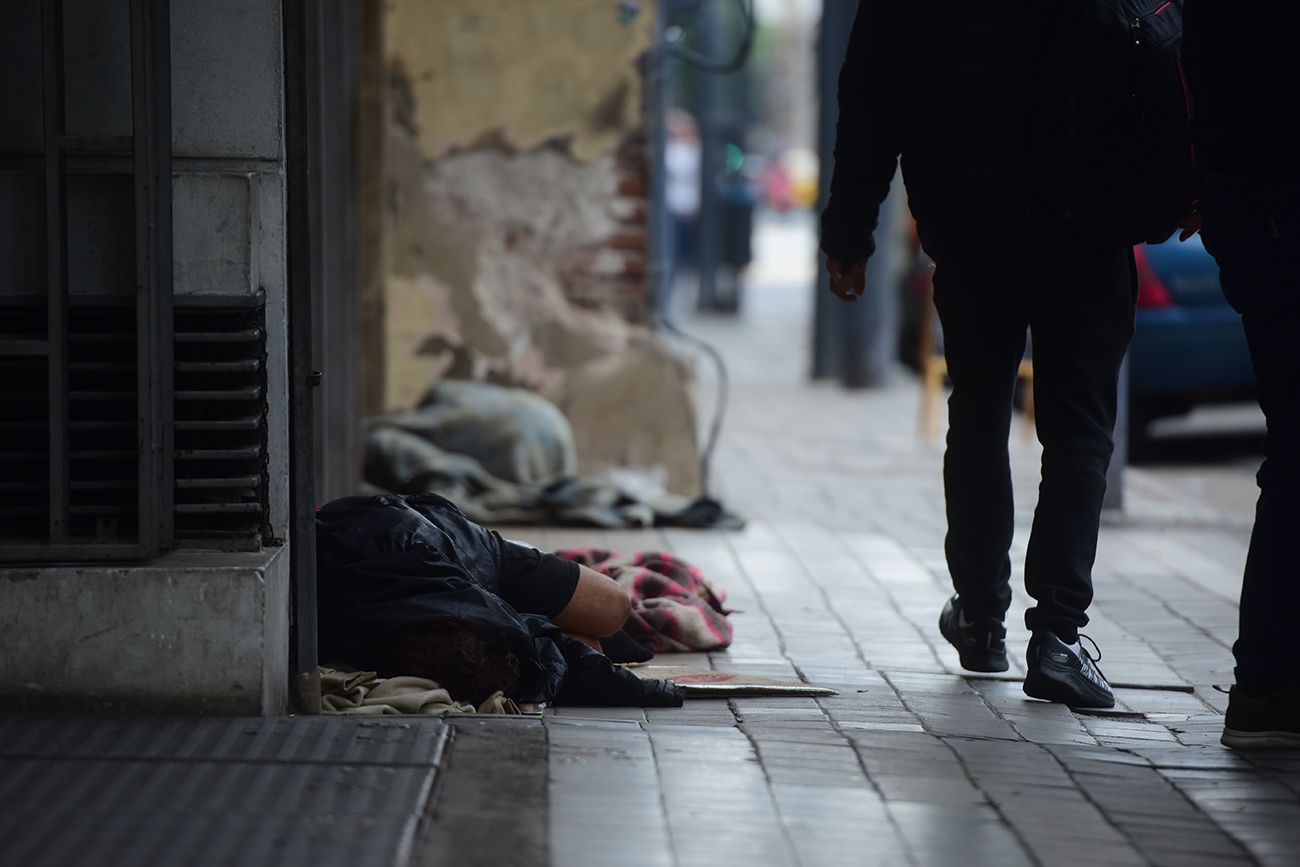 Aumenta la pobreza y la falta de acceso a la salud . (José Gabriel Hernández / La Voz)