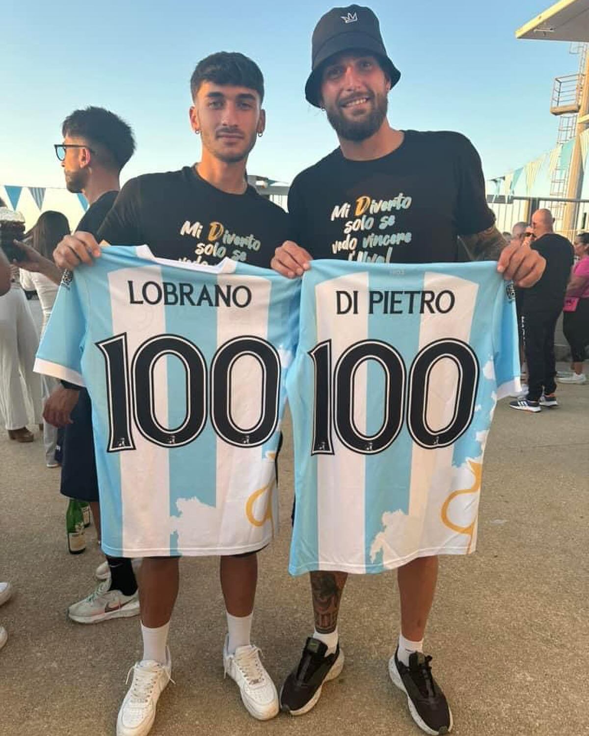 El defensor cordobés Diego Dipietro, establecido en el fútbol de ascenso italiano. (Gentileza).