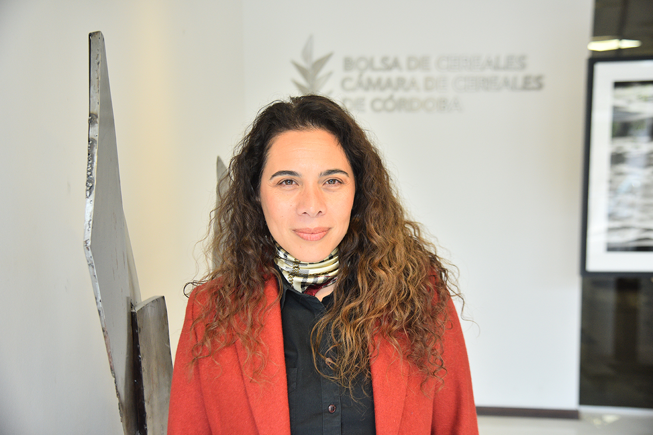 Laura Passerini Vicepresidenta de la Bolsa de cereales de Córdoba (Pedro Castillo / La Voz)