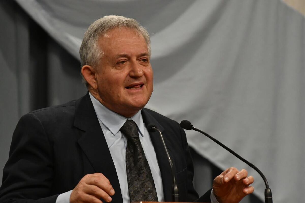 UNRC. Mario Lamberghini, el candidato libertario.