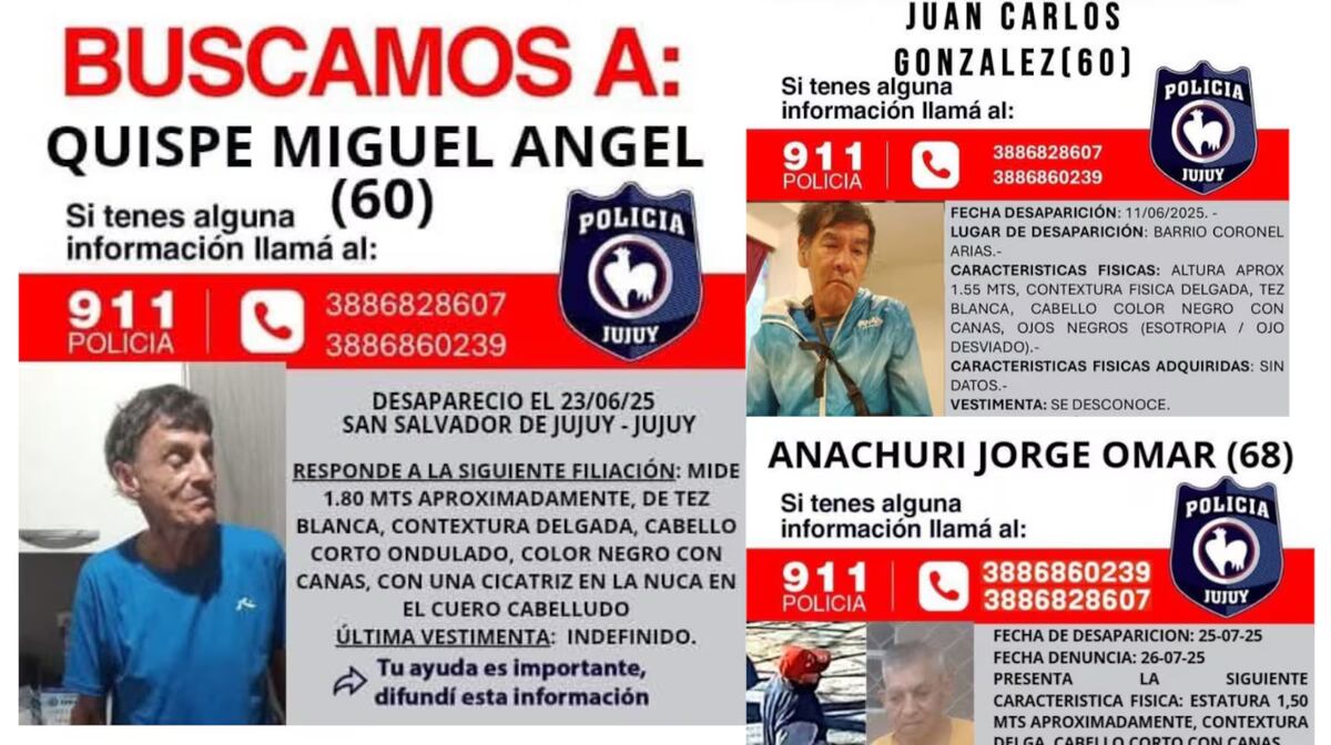 Investigan si los restos humanos corresponden a los hombres desaparecidos que se encontraban en situación de calle.