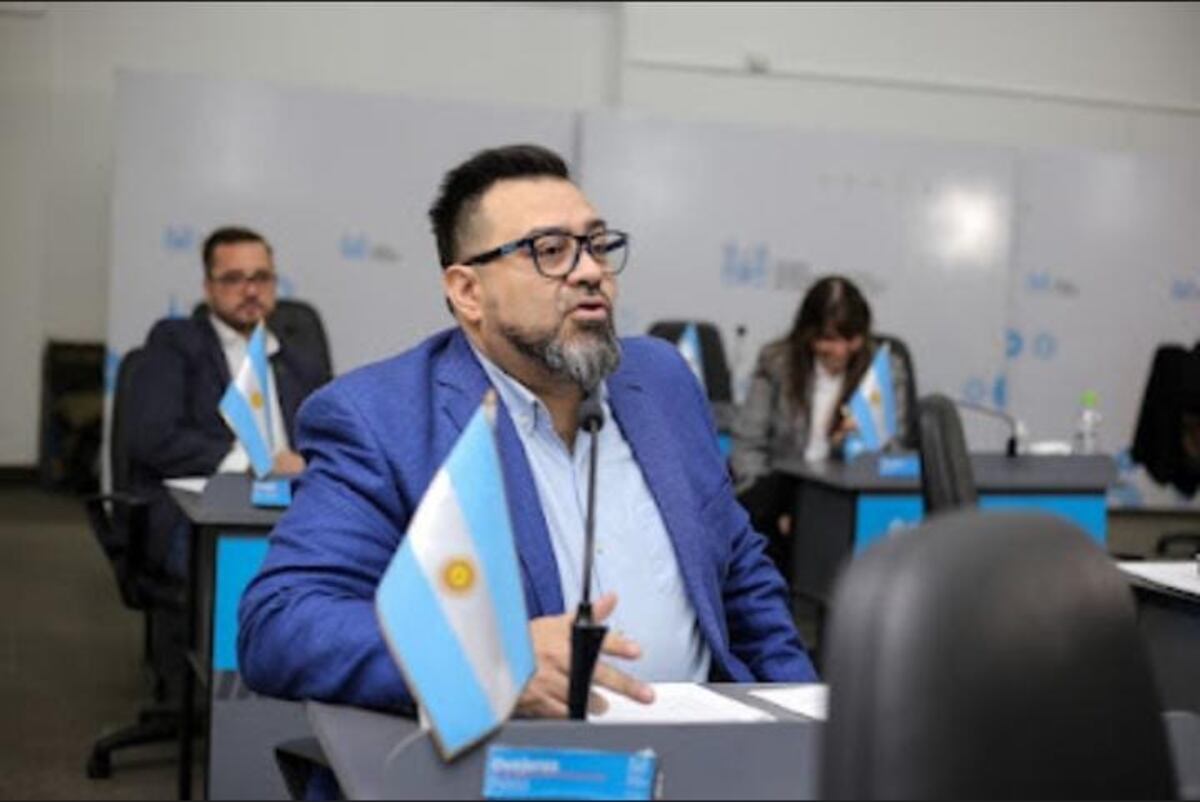 El concejal Pablo Ovejeros (Prensa Concejo Deliberante).