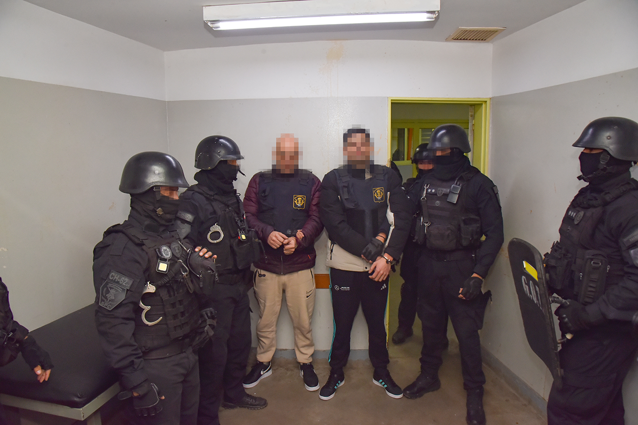 Traslados de presos de alto perfil de cárceles de Córdoba.