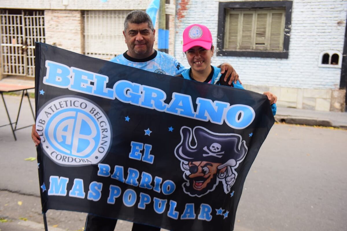 Belgrano prepara el recibimiento para el clásico con Talleres en el Gigante de Alberdi. Todo en el marco del denominado papelazo. (José Gabriel Hernández / La Voz)