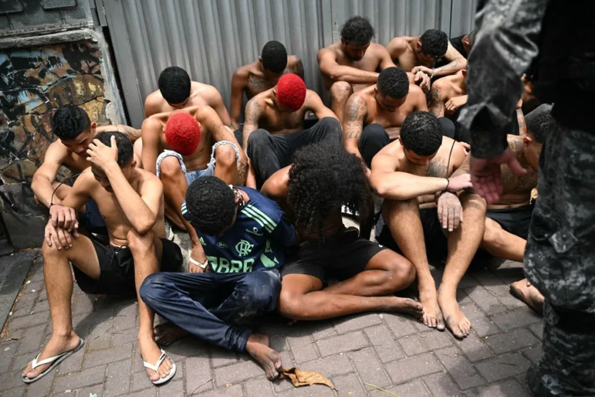 Río de Janeiro. Al menos 60 muertos y más de 80 detenidos en un megaoperativo en dos favelas. (Gentileza)