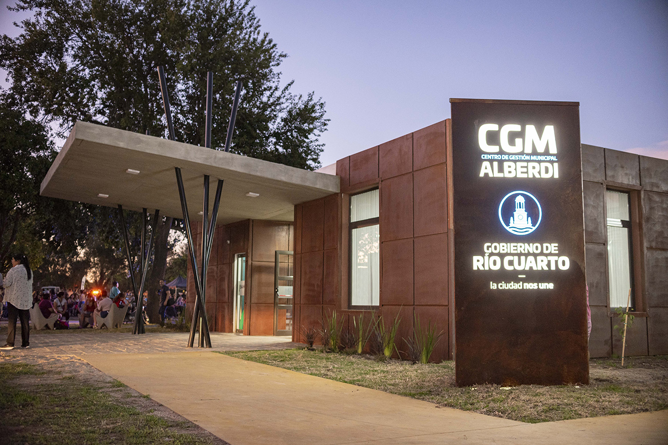Centro de Gestión Ambiental en Río Cuarto. (Foto: Municipalidad de Río Cuarto)