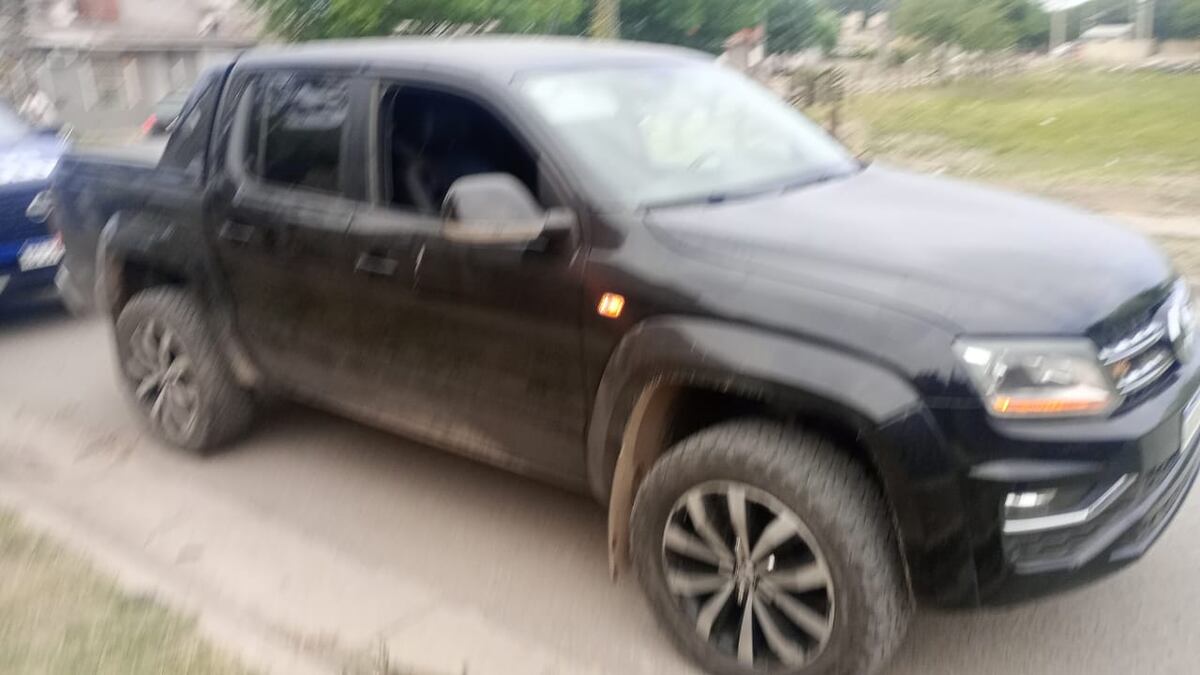 El secuestro de la camioneta. (Policía)