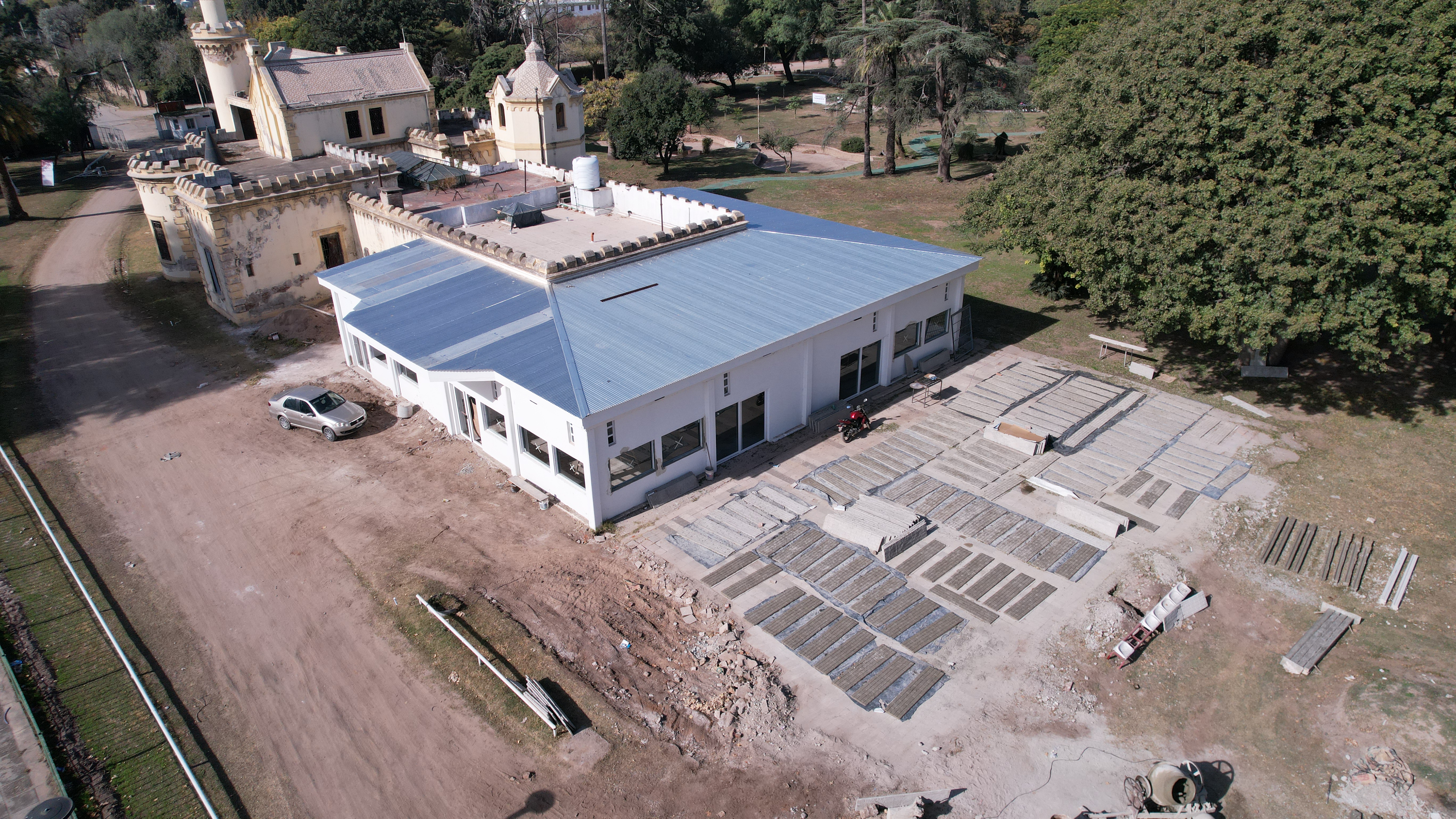 Así luce el nuevo espacio para que trabajen los juveniles de Instituto en La Agustina. (Foto: Prensa IACC).