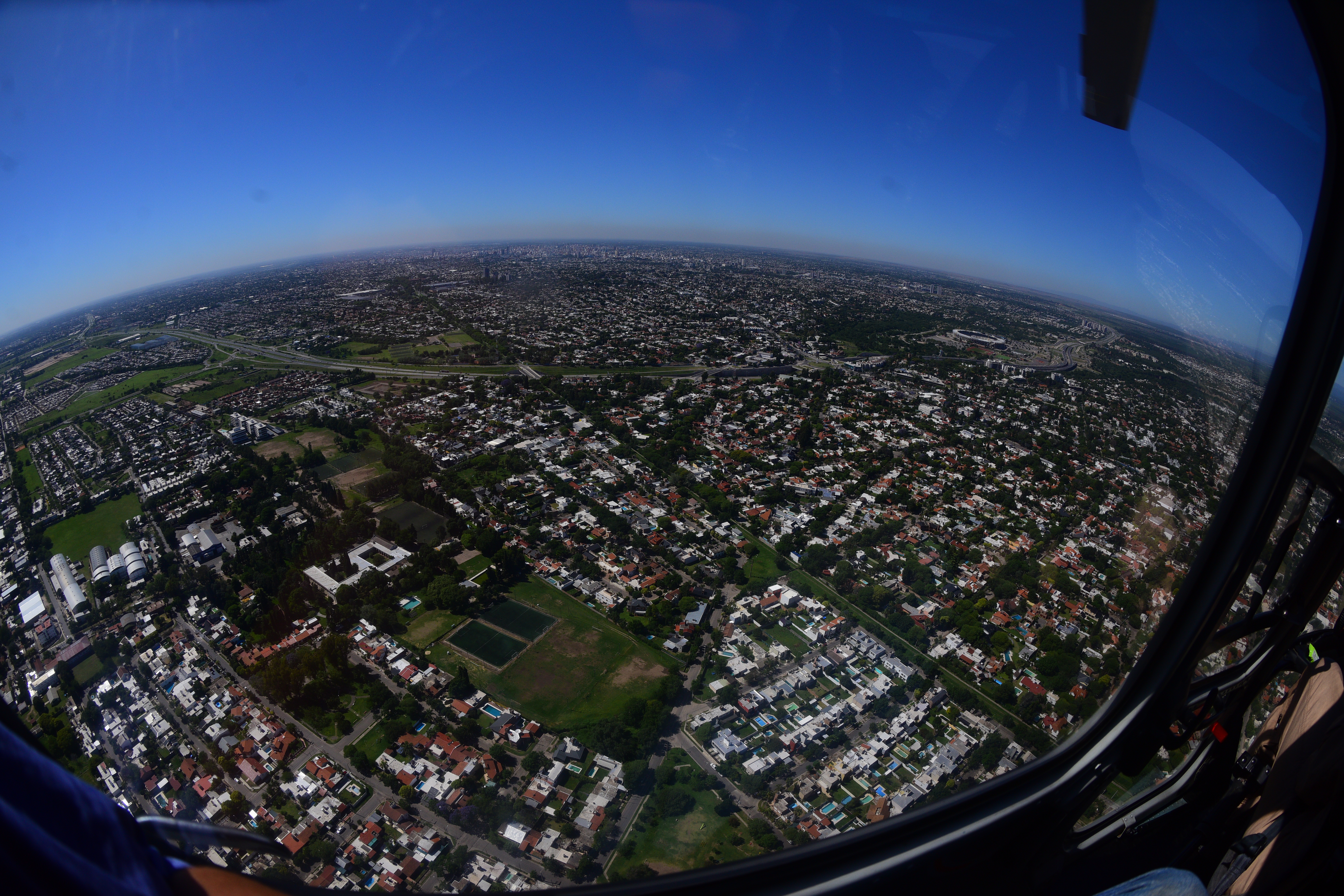Urbanismo Vista aérea de la ciudad de Córdoba Gran Córdoba. (José Gabriel Hernández / La Voz)