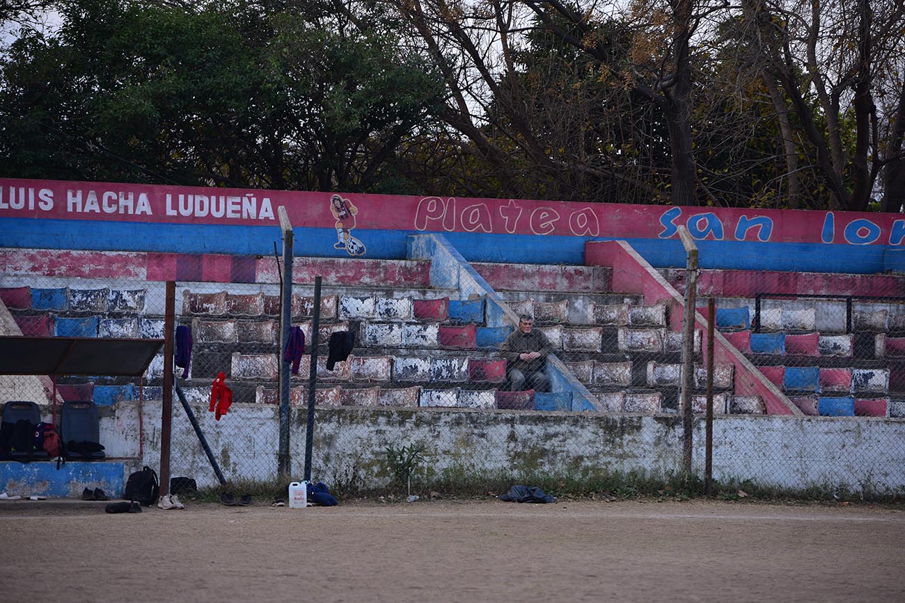 El club San Lorenzo tiene 200 jugadores de las categorías inferiores. (José Gabriel Hernández / La Voz)