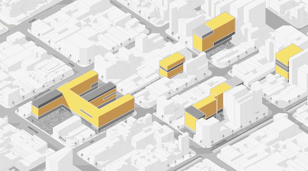 Edificio Híbrido es un tipo arquitectónico que permite la condensación y mixtura de usos.