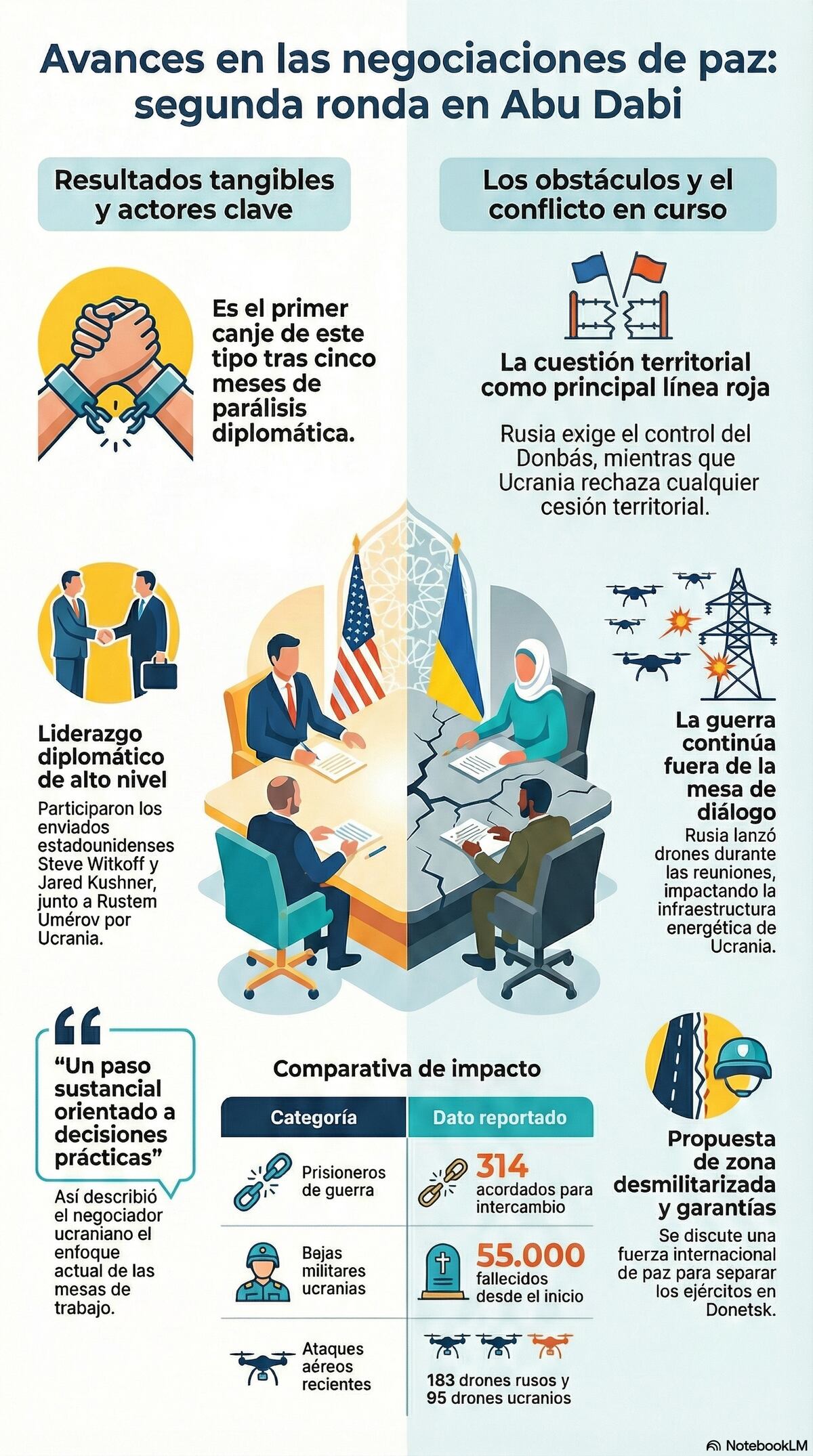 Guerra Rusia - Ucrania. Negociaciones. (NotebookLM)
