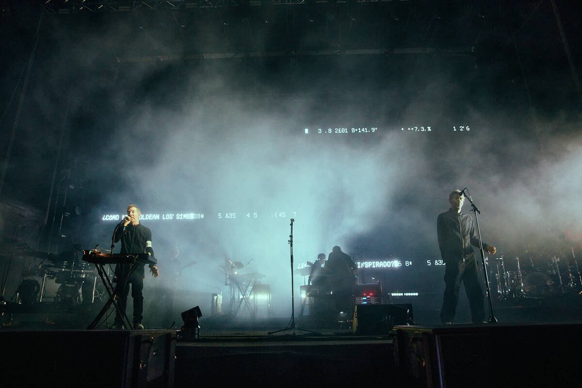 Massive Attack, muy flasheante durante su paso por Music Wins. (Gentileza Lady Miru)