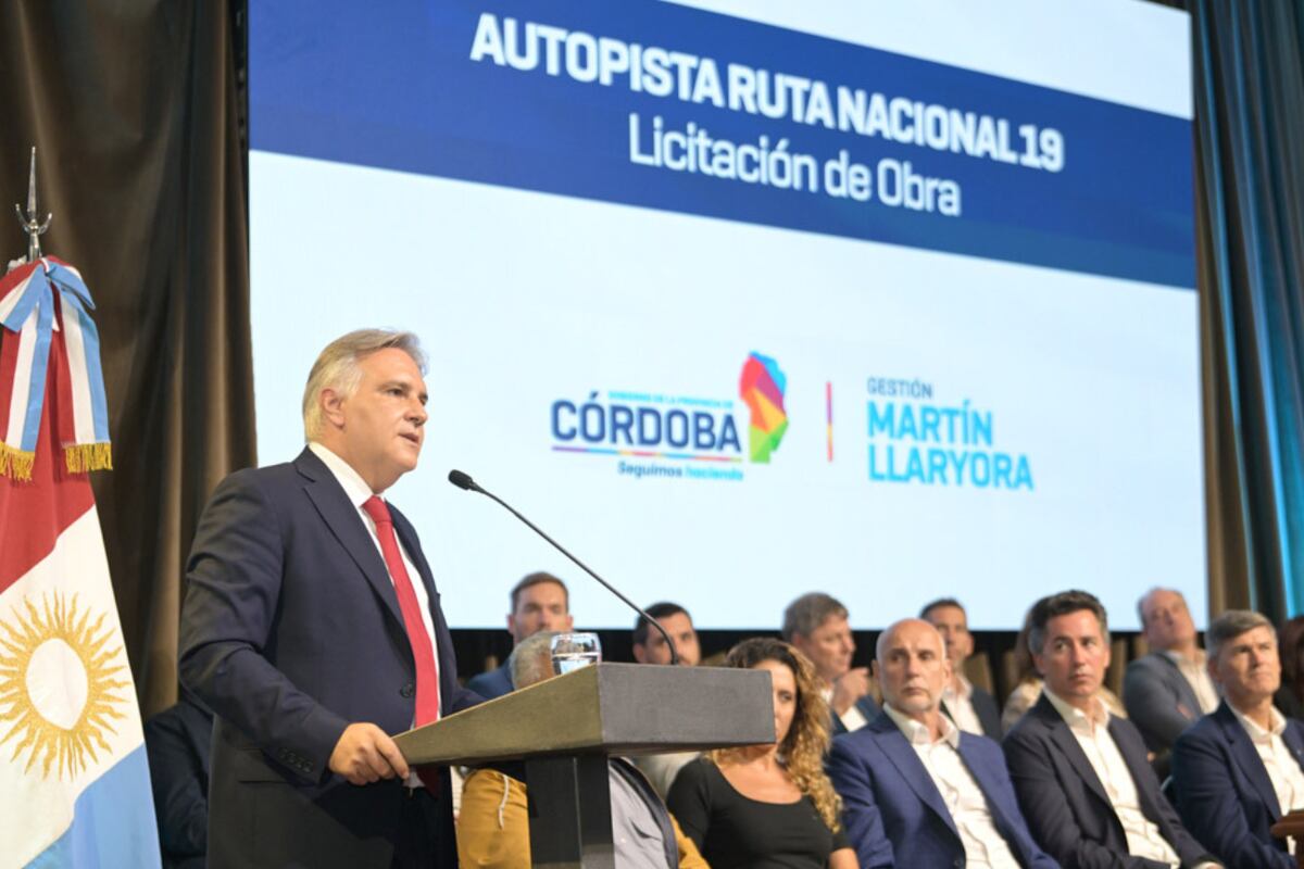 La licitación de la obra fue anunciada por el gobernador Martín Llaryora en enero de este año.
