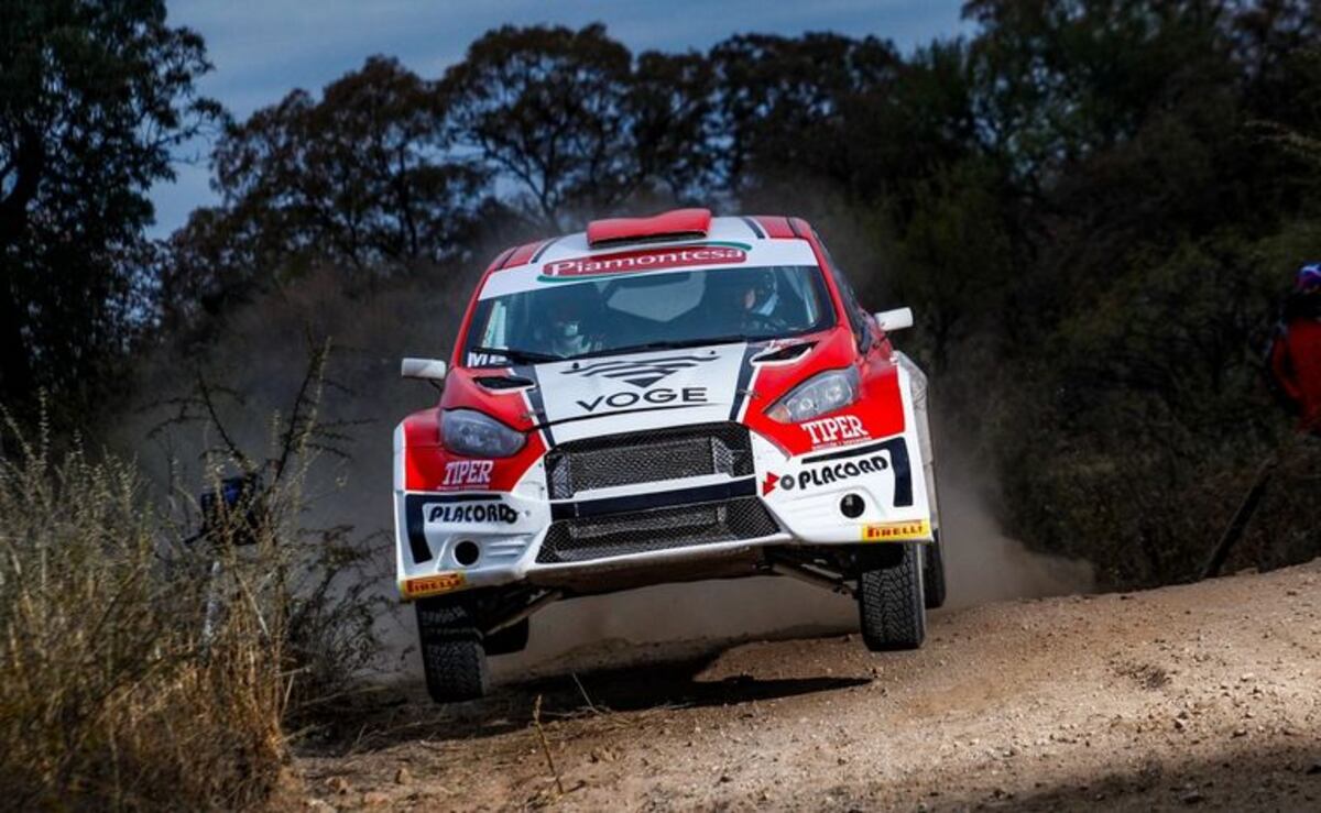 Gran debut de Federico Villagra Jr, subiendo al podio en la Clase Naxi Rally y llegando noveno en la general. (Fotos Rally Cordobés)