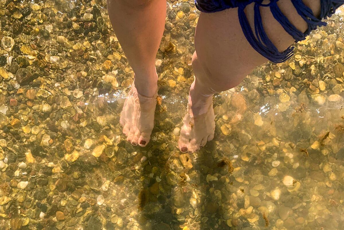 Playas de Río Negro. Las Conchillas en San Antonio Este