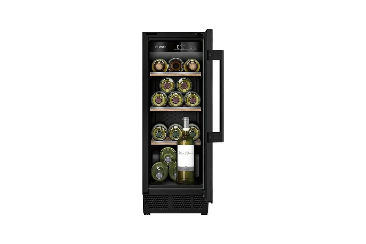 Las cavas medianas permiten almacenar entre 20 y 40 botellas.