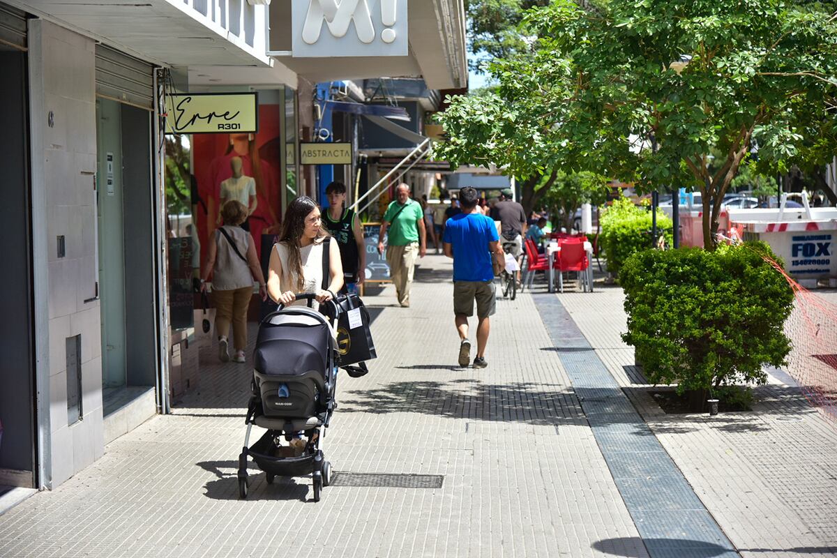 En el centro comercial de Villa Maria tambien impacta la recesión (la Voz)