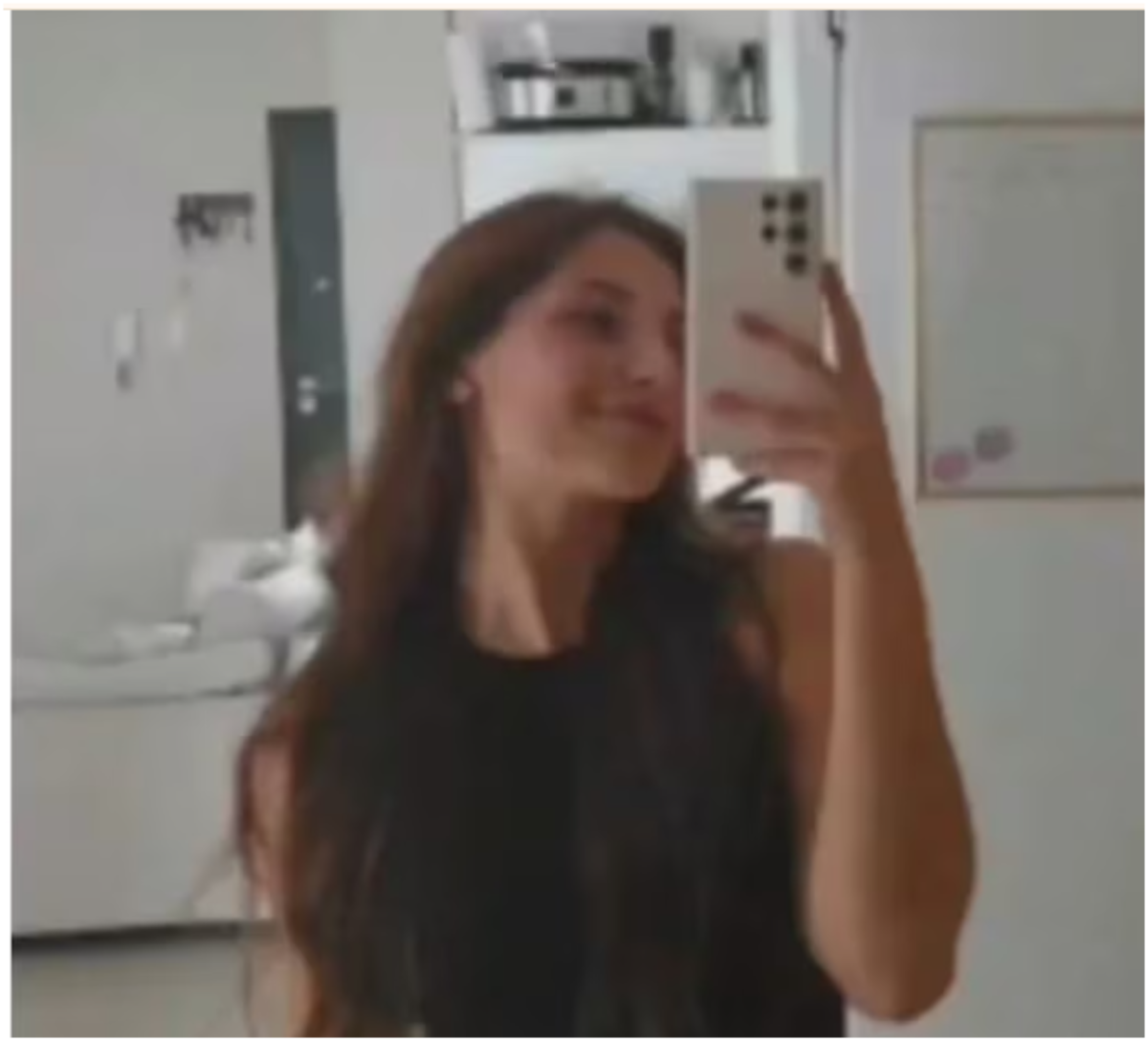 Se filtró la primera foto de Andrea, la sobrina de Ingrid Grudke, quien tenía un romance secreto con su marido