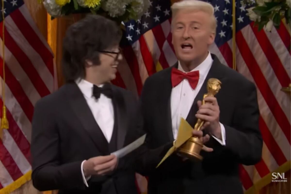 Imitaron a Javier Milei en el programa estadounidense Saturday Night Live