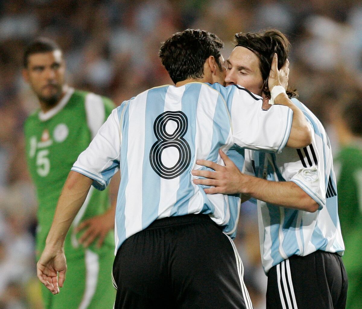 ARCHIVO | Argentina contra Argelia, en 2007. (DyN)