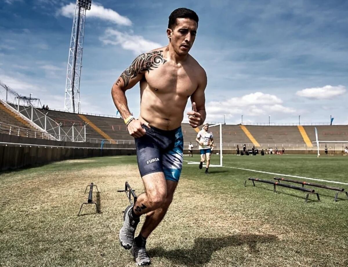 Fernando Gómez, campeón de OCR (Gentileza FG)