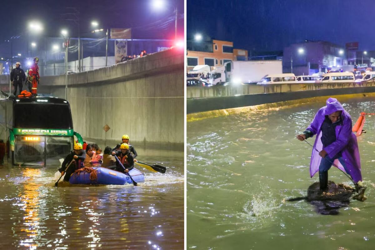 Inundaciones en Perú: cuatro muertos, puentes colapsados y más de 100 hectáreas de cultivo destruidas. (Foto: gentileza)