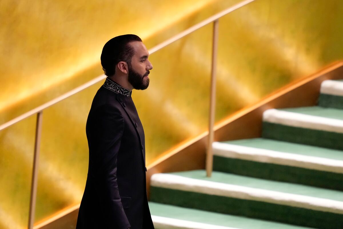 El presidente salvadoreño Nayib Bukele.