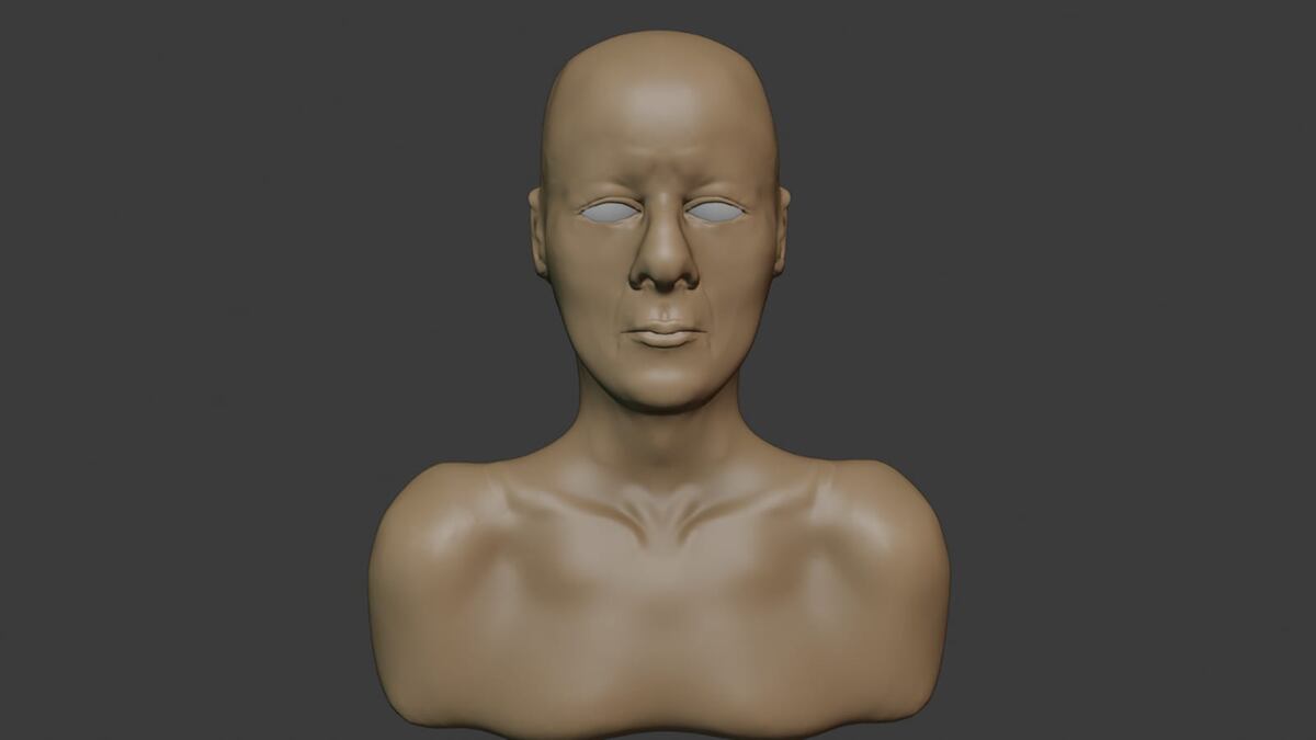 Personaje animado en proceso. (Gentileza)