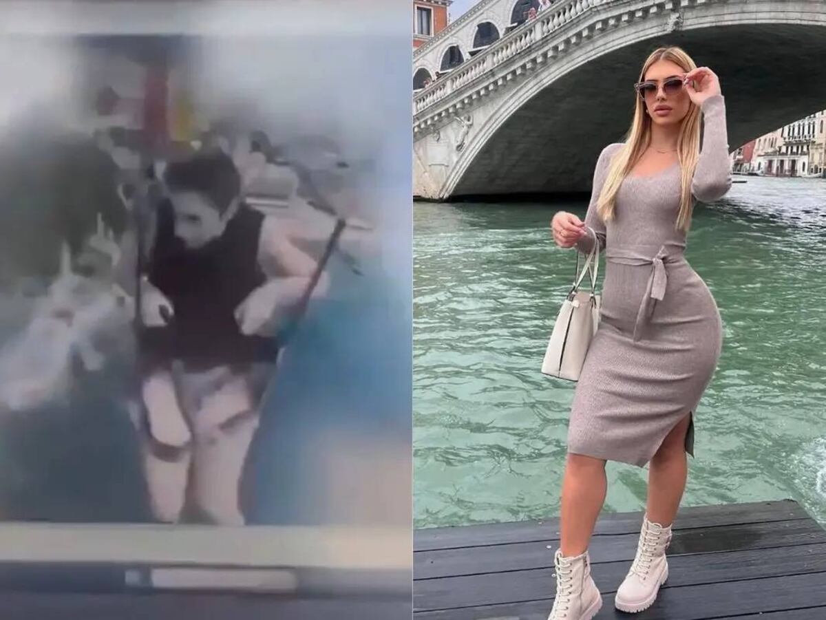 Tijana Randojic, la influencer que murió tras soltarse del aparato donde hacía parasailing.