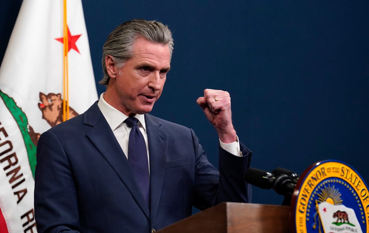 El gobernador de California, Gavin Newsom. (AP Foto/Rich Pedroncelli)