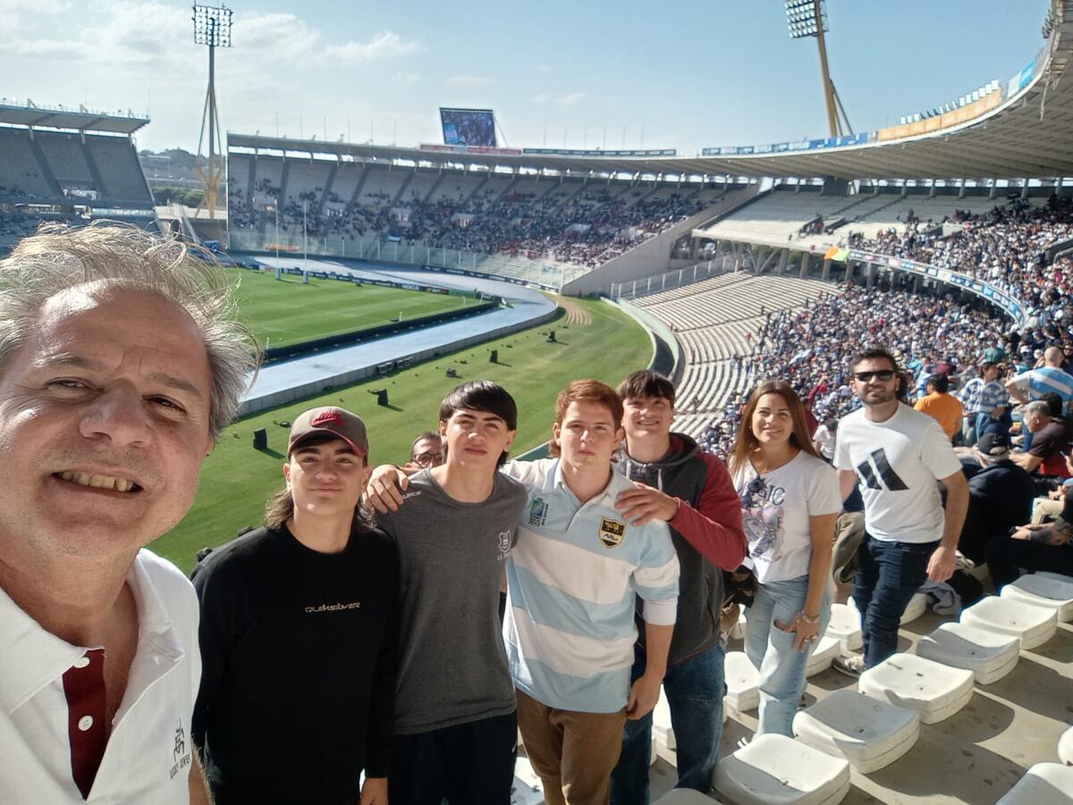 Cara 'e Cancha de Los Pumas vs. All Blacks en el Kempes. (José Gabriel Hernández y Nicolás Bravo y gentileza)