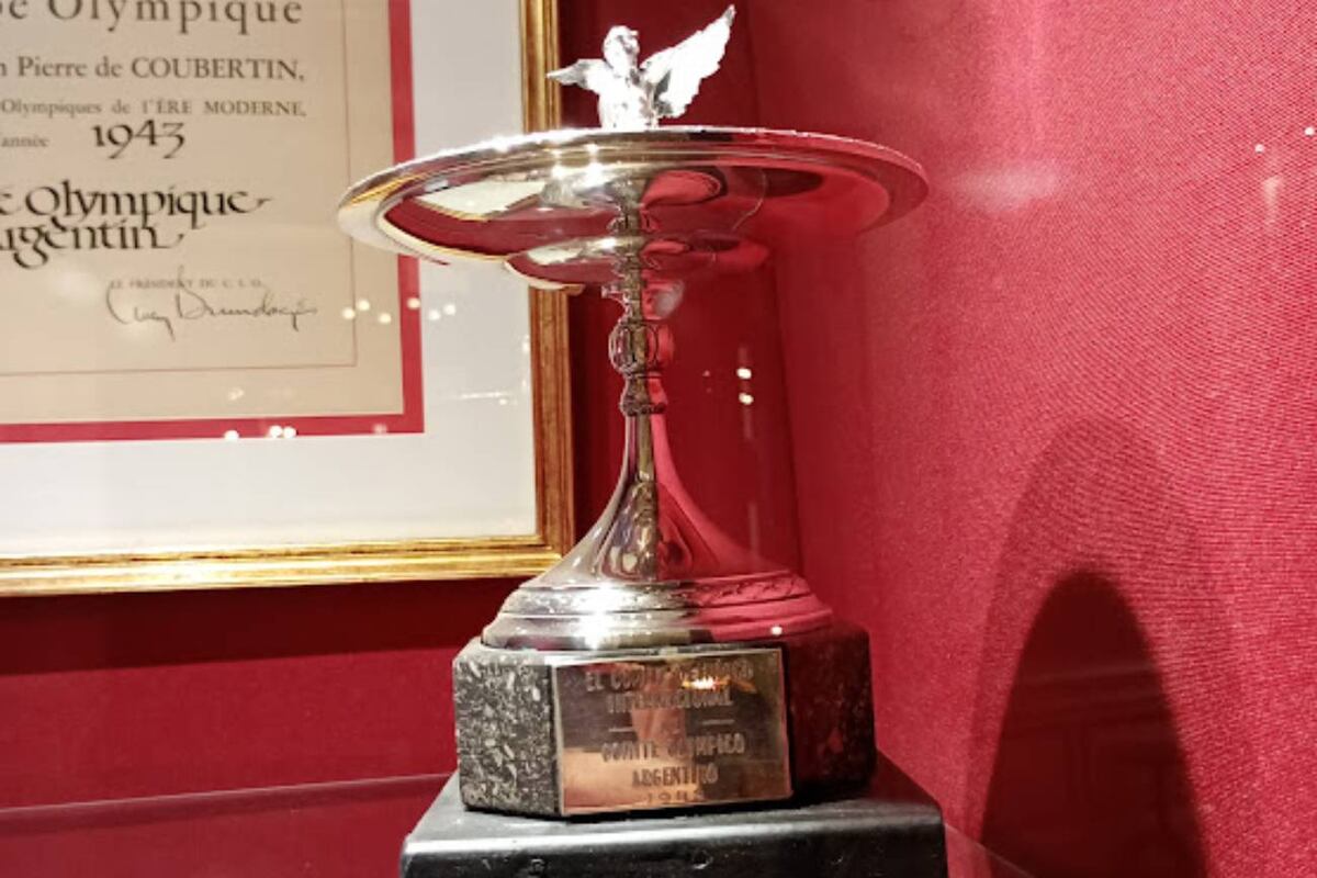 El Museo Olímpico Argentino Antonio Rodríguez fue puesto en valor con motivo del centenario del Comité Olímpico Argentino (COA). (La Voz)