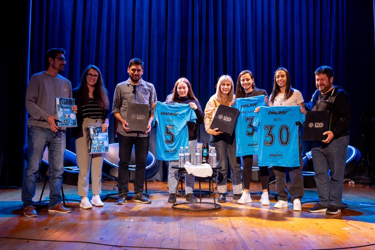 Evento de Belgrano en el mes de la futbolista argentina. (Prensa Belgrano)