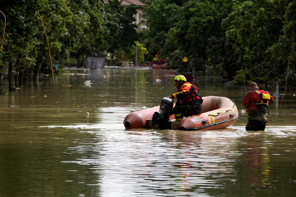 Inundaciones en Italia. (AP)
