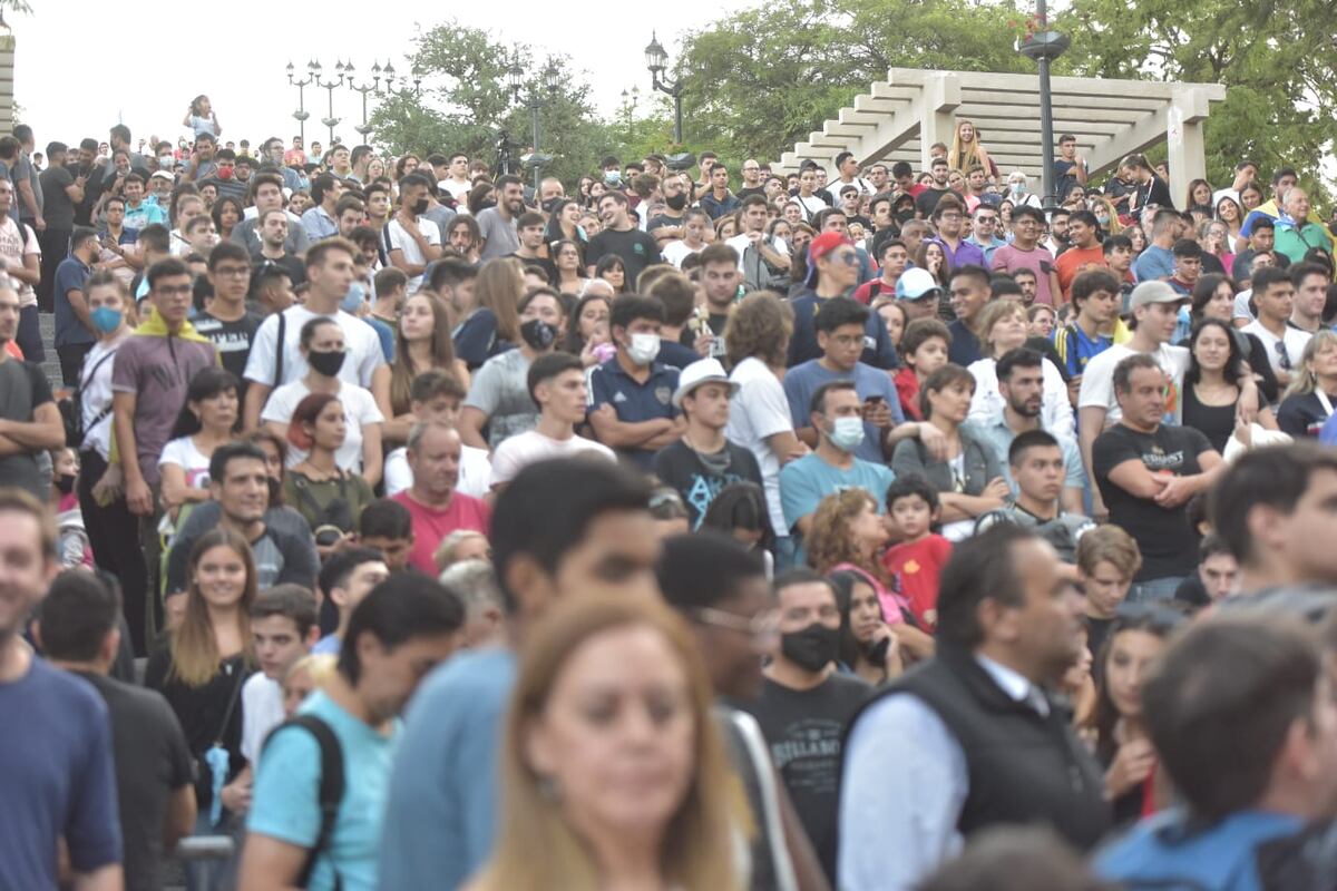 El fenómeno de Javier Milei, en su reciente acto en Córdoba. (Facundo Luque/Archivo)