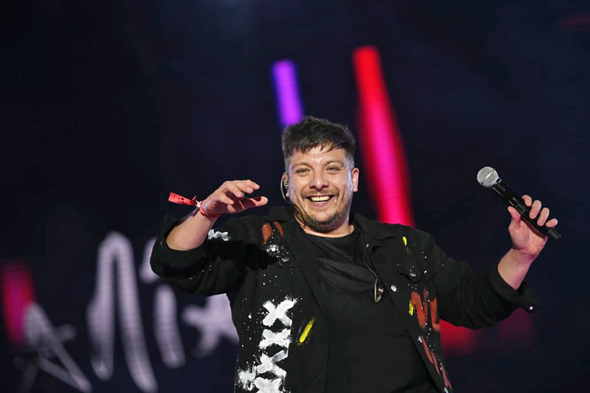 El catamarqueño se subió más veces que ningún otro artista al escenario del Kempes. (Javier Ferreyra / La Voz)