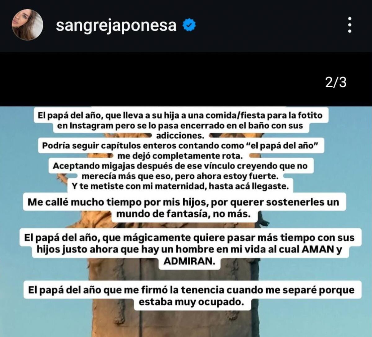 El descargo de "la China" Suárez contra Benjamín Vicuña, parte 2. (Foto: Captura de pantalla)