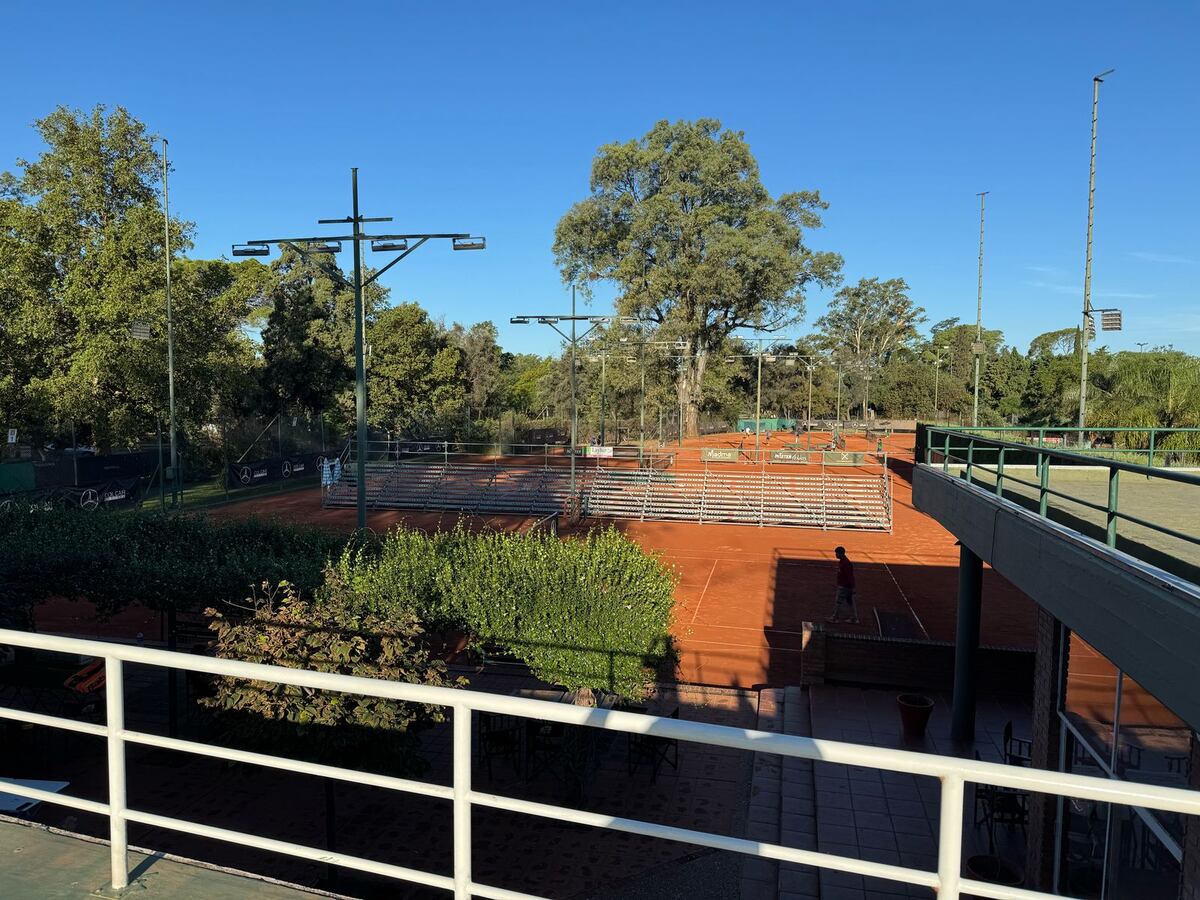 El Córdoba Lawn Tenis sede del Challenger Tour del circuito ATP. (Gentileza)