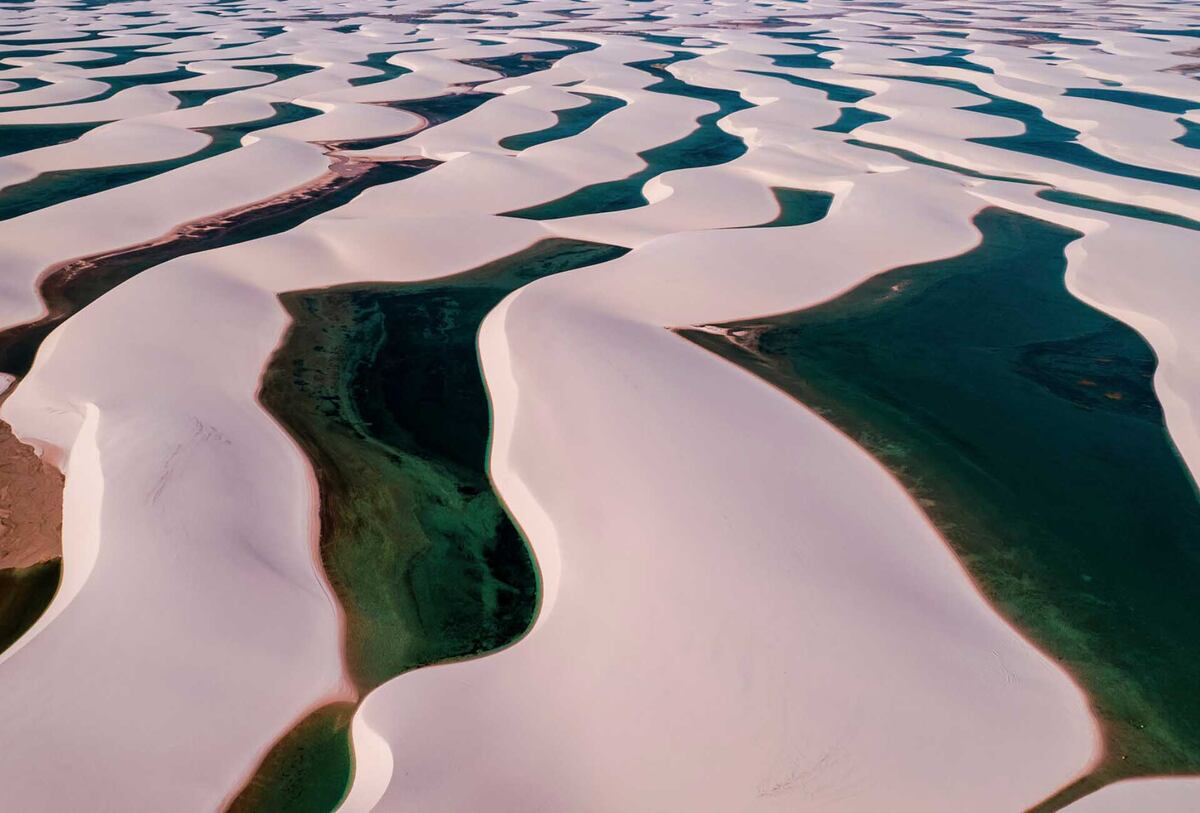 Las impactantes dunas son el gran atractivo de este lugar.