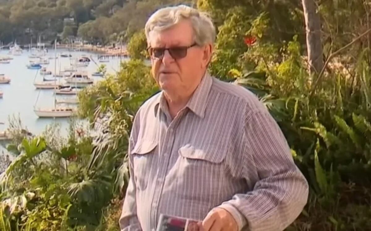John Reed. La carta figuraba a nombre de él, aunque en realidad la escribió su amigo. (7News Australia)