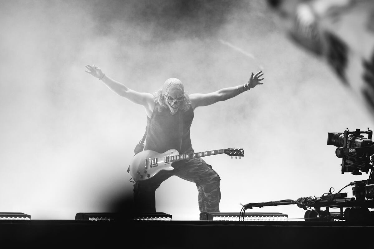 Airbag en River. (DF Entertainment e @irishsuarez)