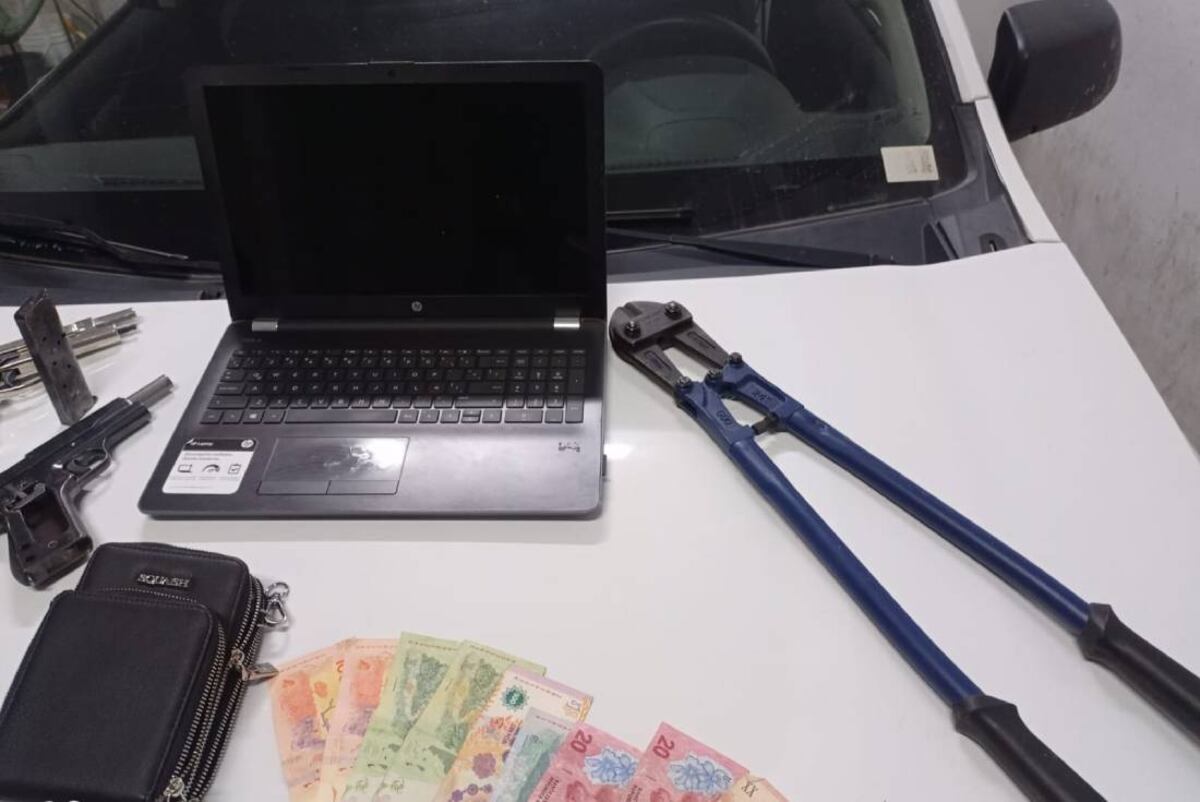 Se dieron a la fuga y luego uno de ellos fue detenido. (Policía de Córdoba)