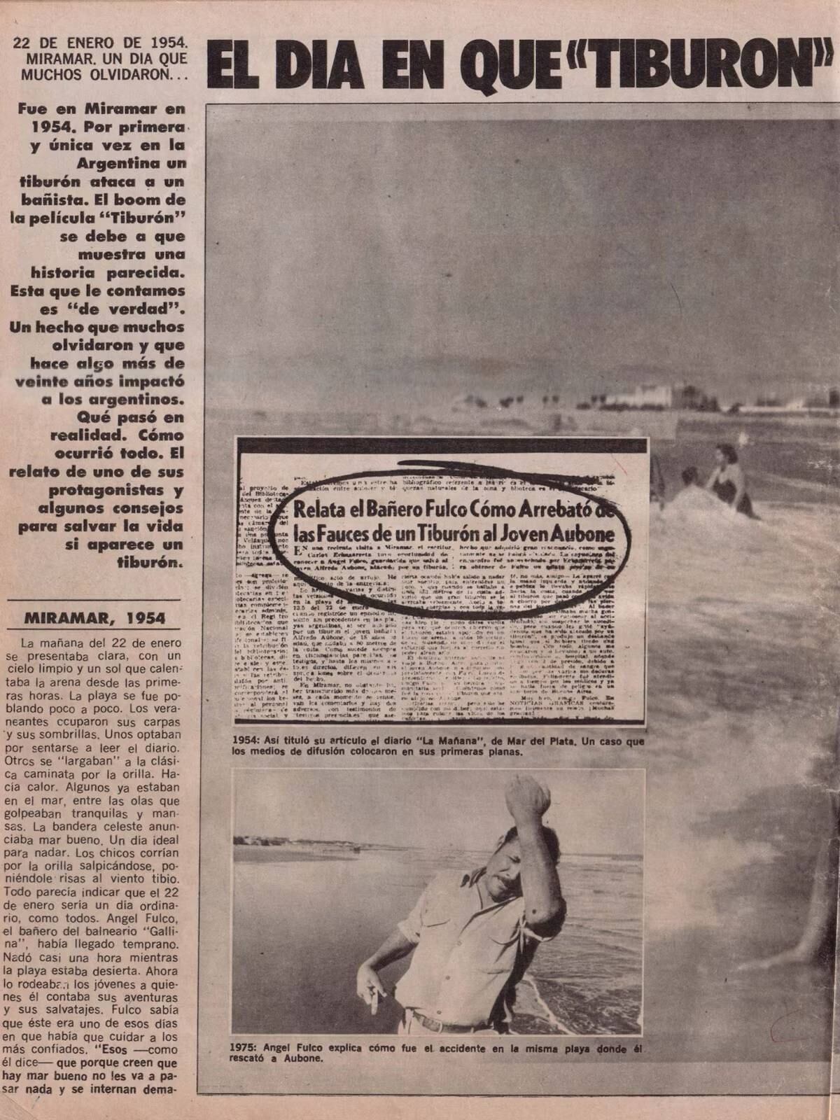 El rescate contado por el guardavidas.