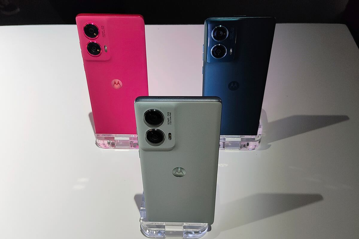 Los colores del edge 50 fusion.