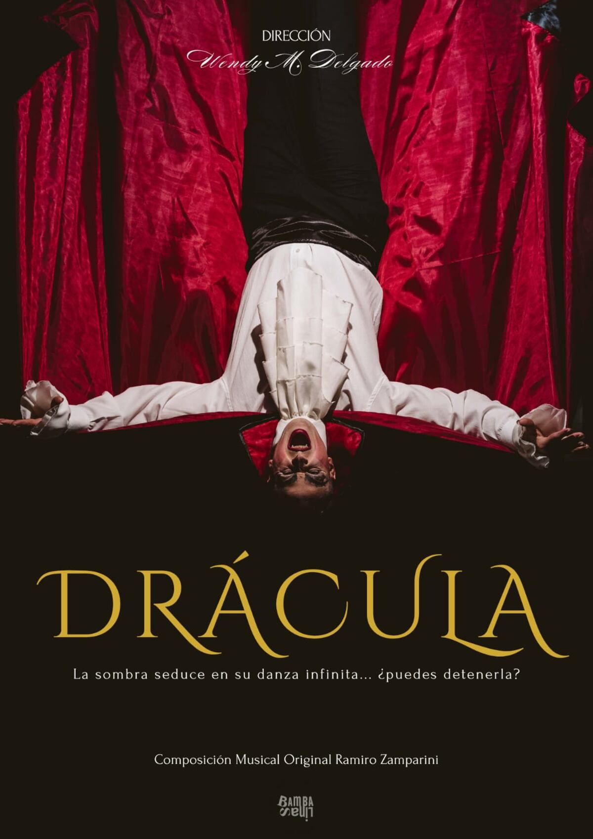 "Drácula", la obra que se presenta en el interior (Prensa).