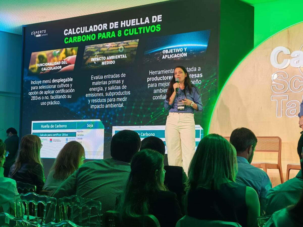 Tuninetti formó parte del panel de 10 expertos de Argentina en cálculo de huella de carbono en el evento Carbon Science Talks, en Brasil.