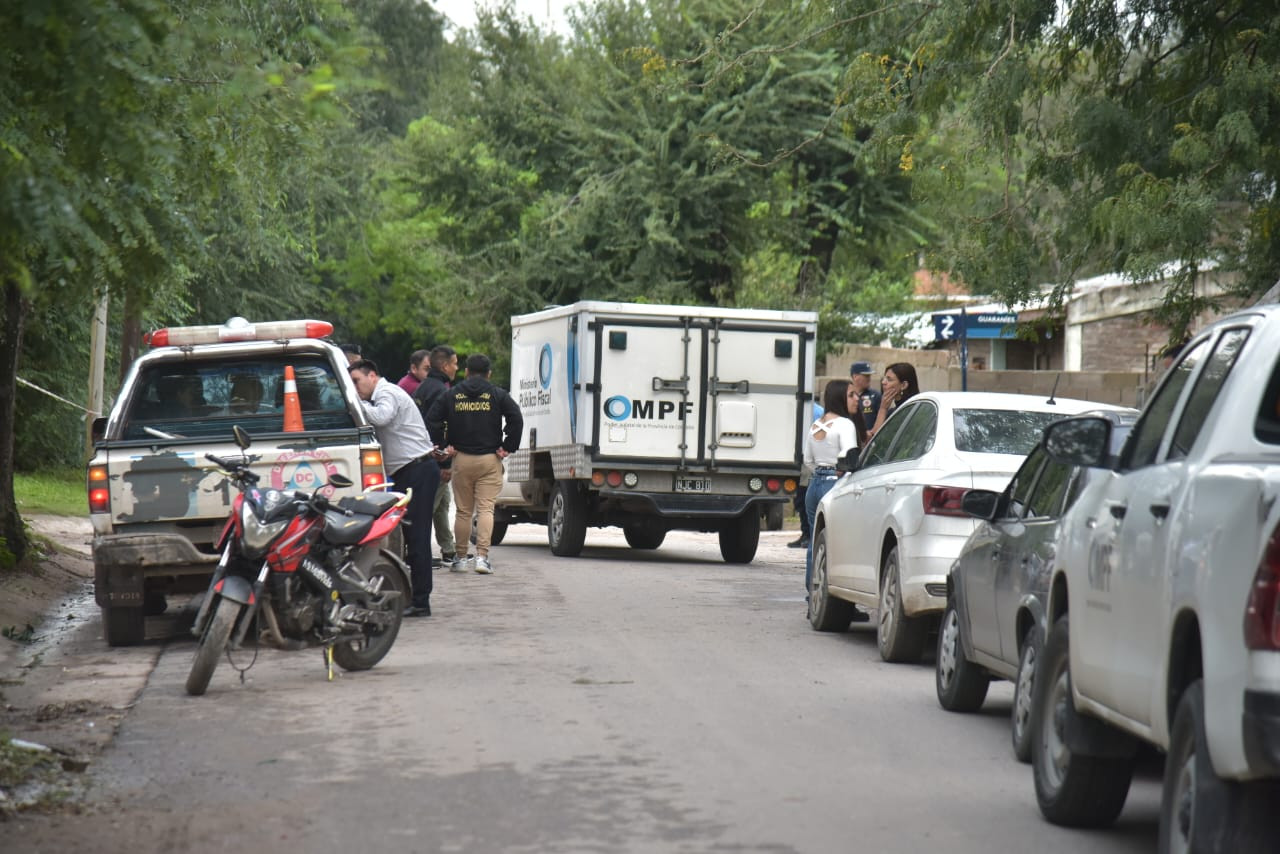 Investigan el crimen de una mujer en Unquillo. (Facundo Luque / LaVoz).
