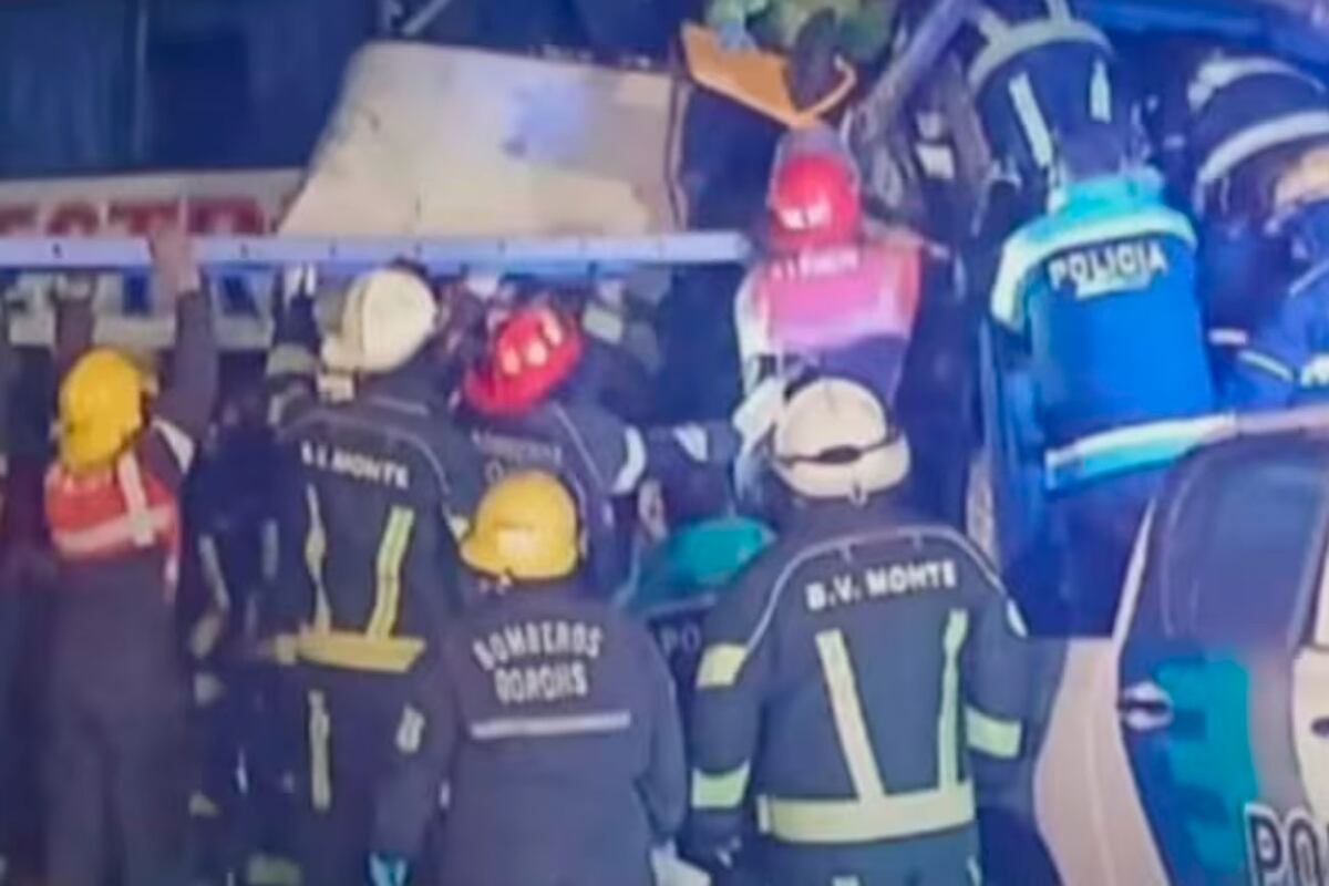 Tragedia en una ruta de Buenos Aires. (Gentileza La Nación)