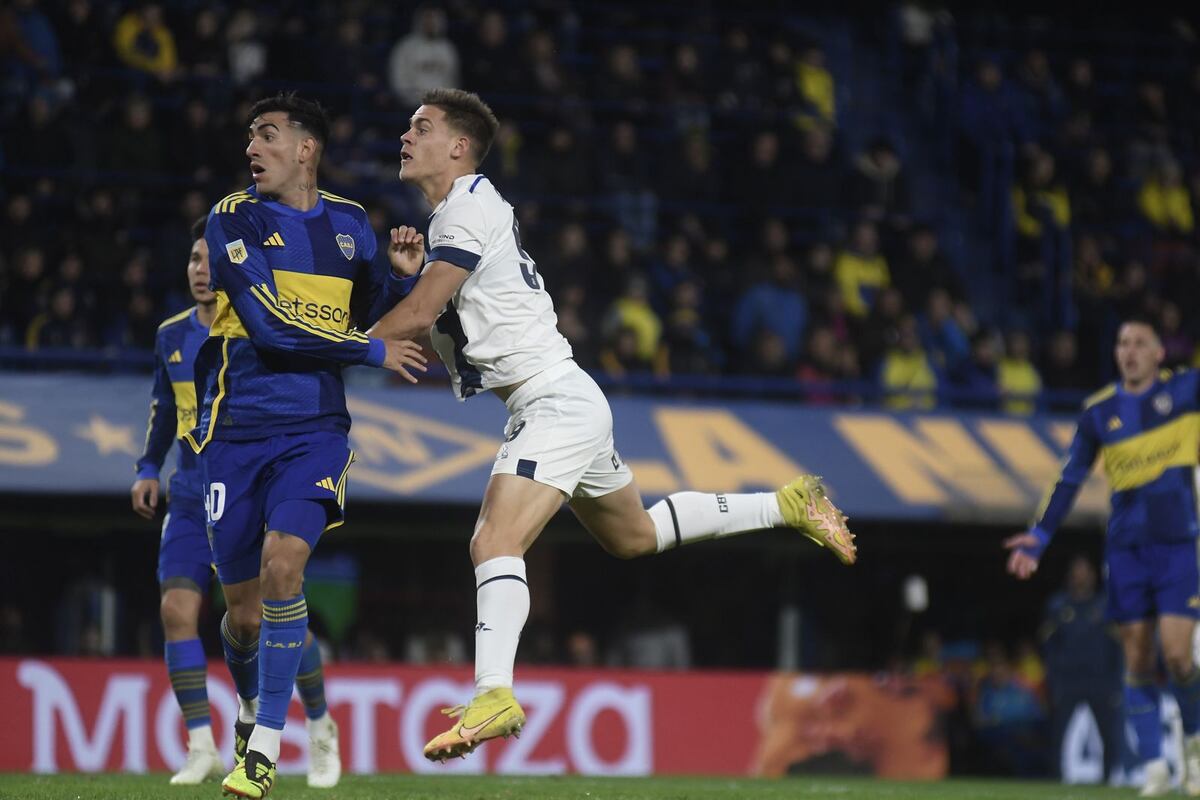 Boca vs Talleres en la bombonera (Federico López Claro / La Voz)